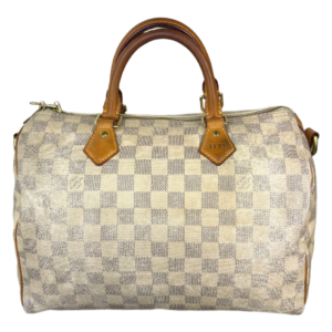Speedy 30 - White Monogram